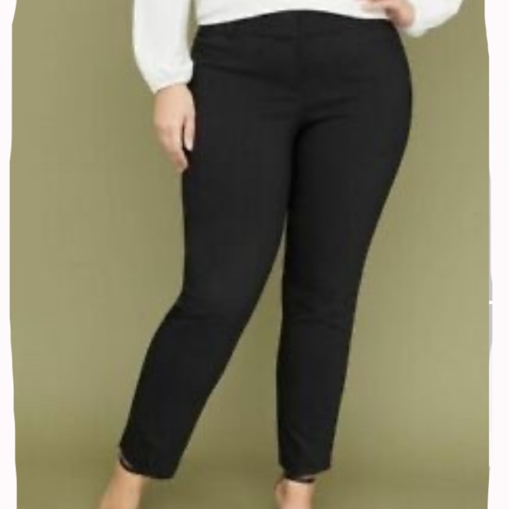 Lane Bryant Black Trousers